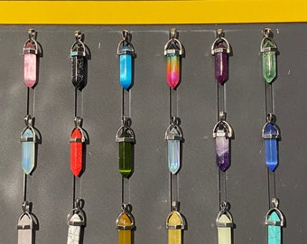 Jedi Sith Kyber Kristall Anhänger Lichtschwert