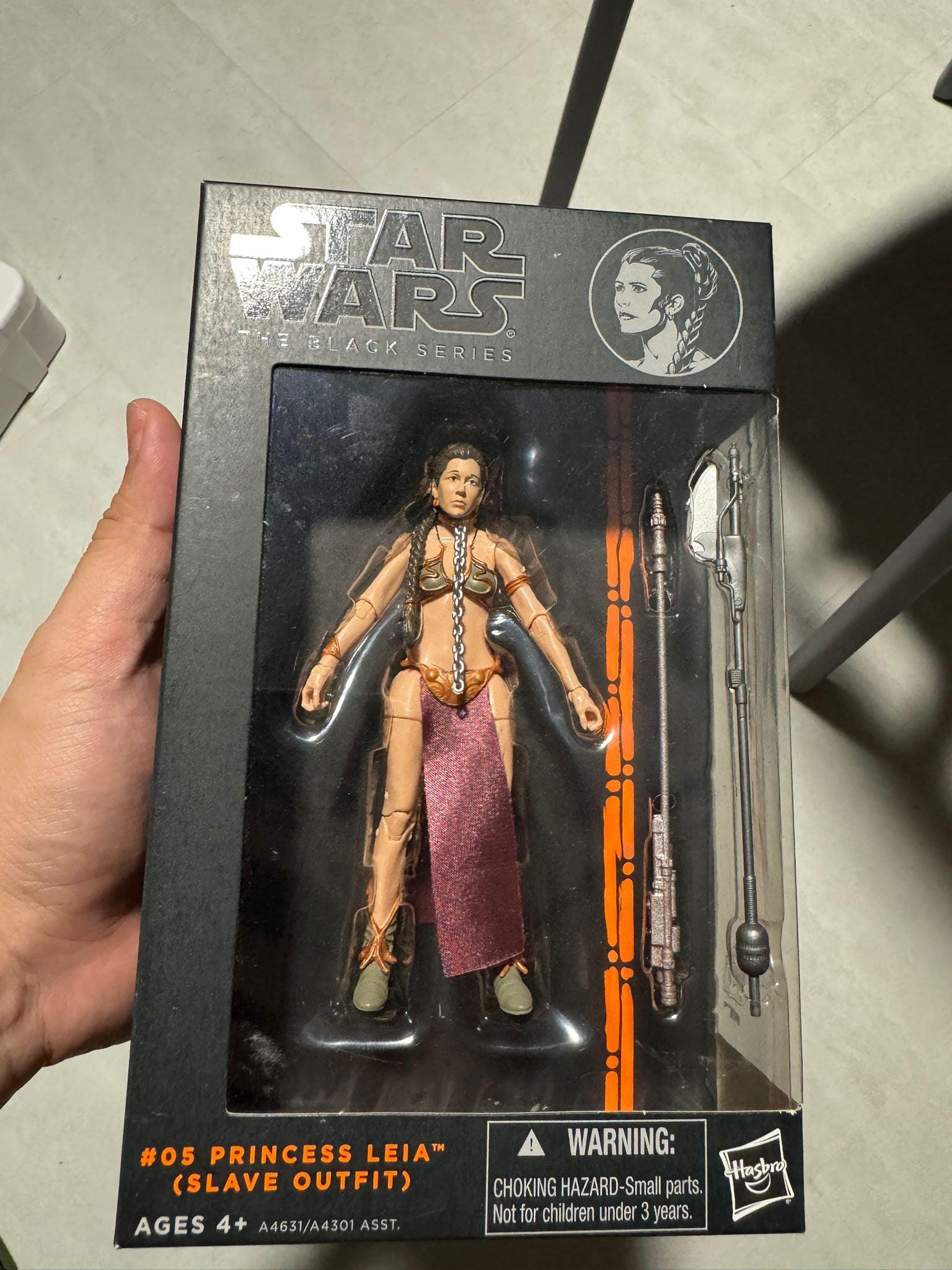 Star Wars Black Series #05 – Princess Leia (slave Outfit) – 6