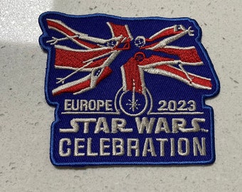 Star Wars Celebration Europe X-wing Union Jack Patch