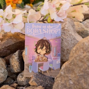 Dazai at the Boba Shop! | Enamel Pin