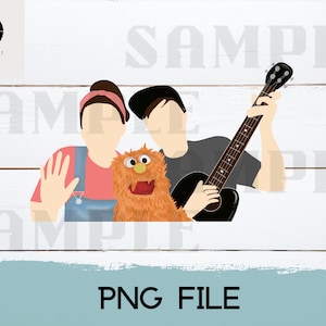 Ms. Rachel and Jules PNG, Songs for Littles PNG, Digital Download, Ms. Rachel Sublimation, Trendy Png Designs, Friends Png, Toddler Png