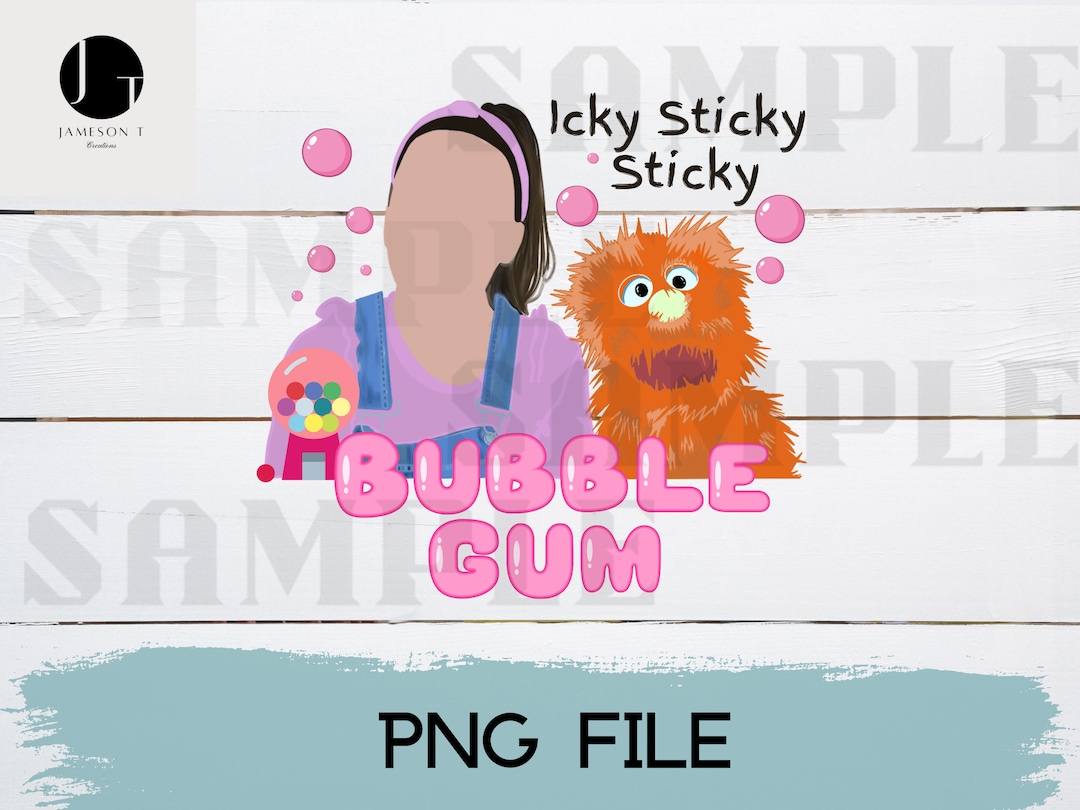 Ms. Rachel Bubble Gum PNG, Songs for Littles PNG, Digital Download, Ms ...