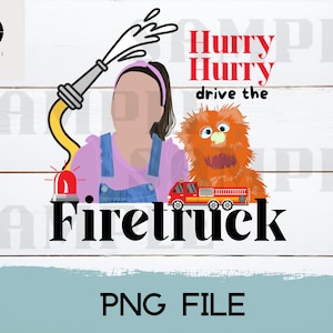 Ms. Rachel Firetruck PNG, Songs for Littles PNG, Digital Download, Ms. Rachel Sublimation PNG, Trendy Png Designs, Digital Download Png