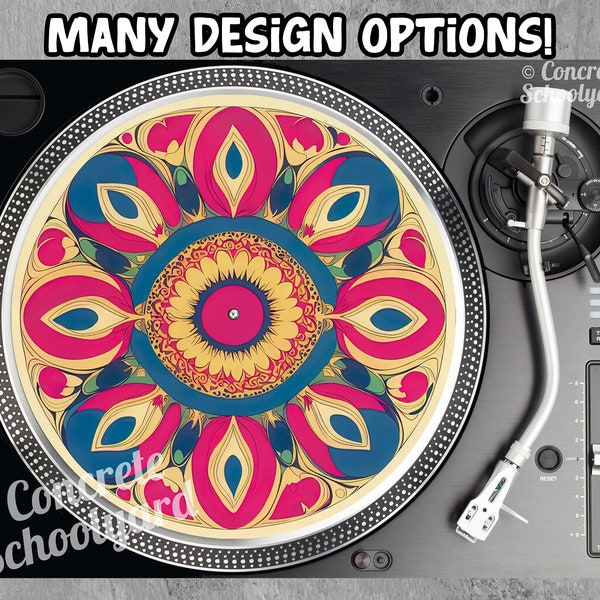 Turntable Slipmat Etsy