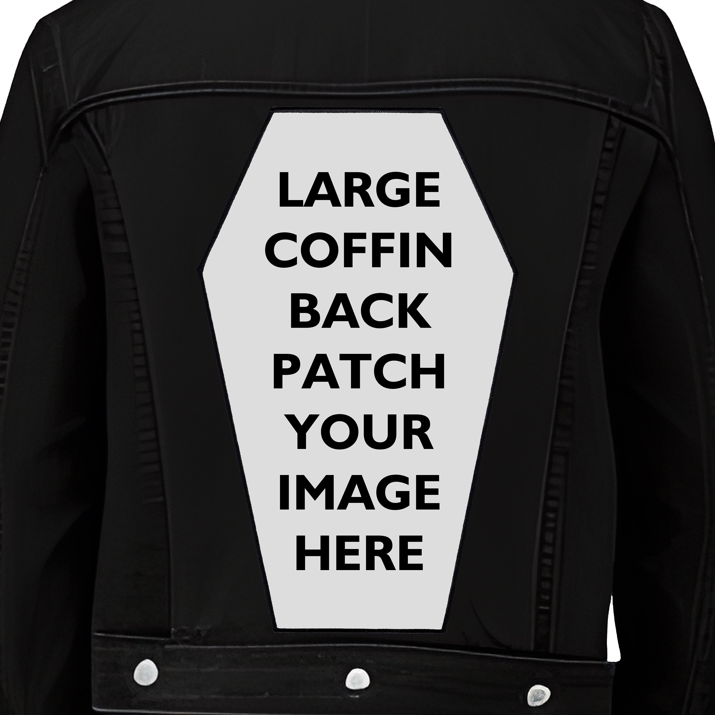 MISFITS Patch: You Choose Design Rare 1. Coffin Shaped 2. Rectangle Sew on  Woven Patch From 2002 