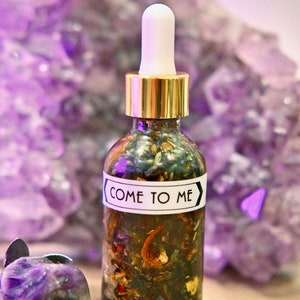 Come to Me Oil, Spell Oil, Hodoo, Attraction Oil, Witchcraft Spells, Love Oil, Manifestation Oil, Passion Oil, Seduction Oil, Witchcraft
