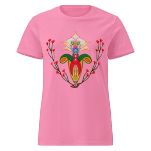 Camiseta básica para mujer. Yo soy mi útero soberano.