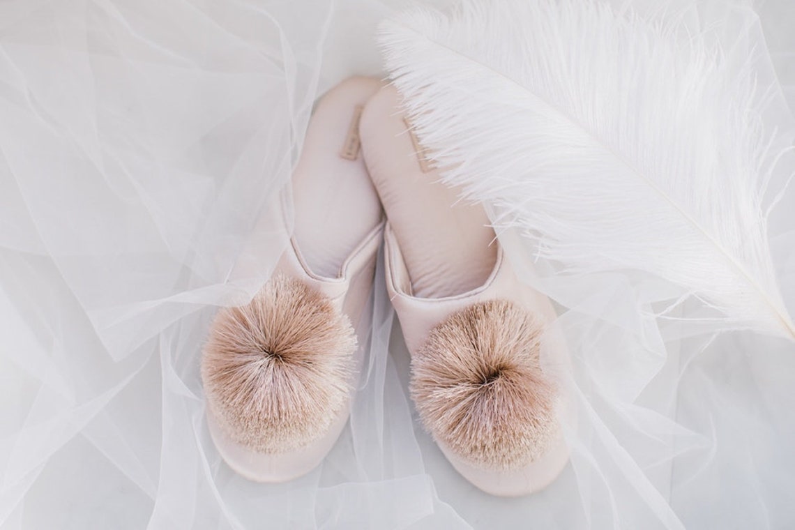 Belle Slipper Bridal Slipper Bridesmaid Slipper image 2