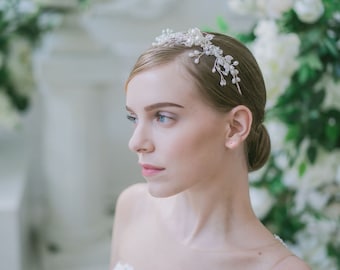 Thalassa Headband | Pearl Headpiece | Bride Hairpiece |Wedding Hair Comb| Wedding Hair Piece | Pearl Headpiece | Pearl Bridal Hair Comb