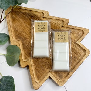 Snap Bar Wax Melt | Wax Melts | Coconut Wax Melts | Tart Wax | Wax Warmer | Snowy Woods | Christmas Wax Melt | Winter Wax