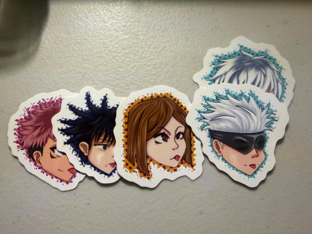 Jujutsu Kaisen: Blep Stickers - Etsy