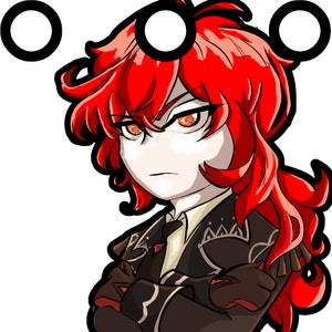 Diluc Emote Sticker
