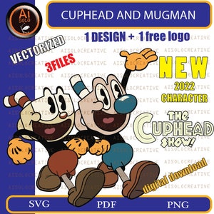 The Cuphead Show Ms Chalice Clipart Svg Pdf (Instant Download) 