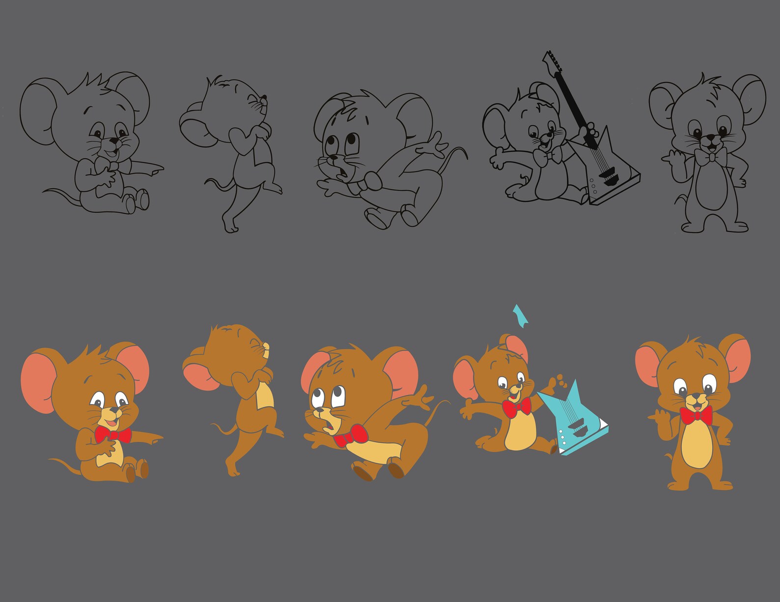 kid-versions-of-tom-and-jerry-svg-files-etsy