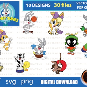 CRICUT  CARTOONS, CLIPART  (vectorized, digital download, svg, pdf, png files)