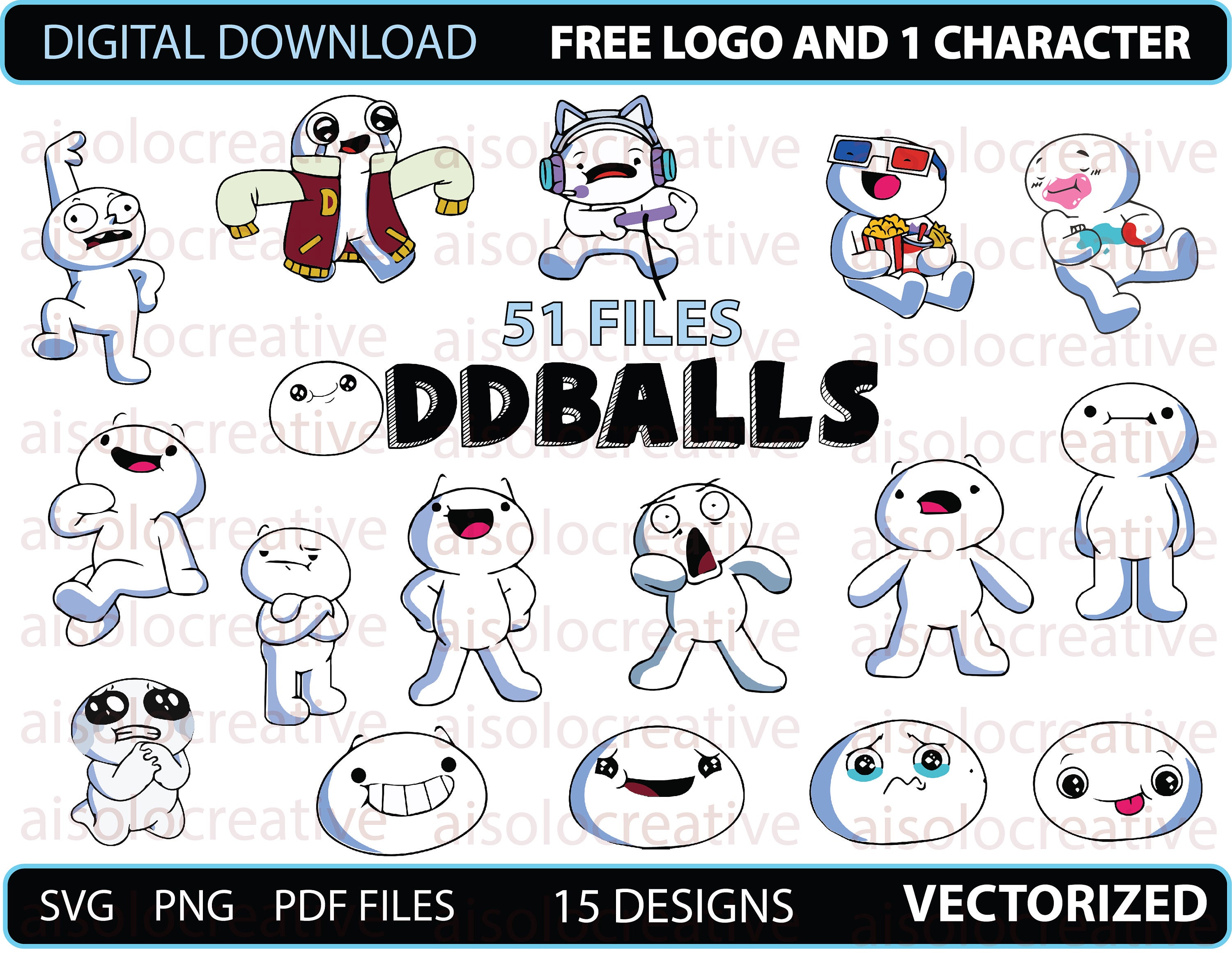 The Cuphead Show Ms Chalice Clipart Svg Pdf (Instant Download) 