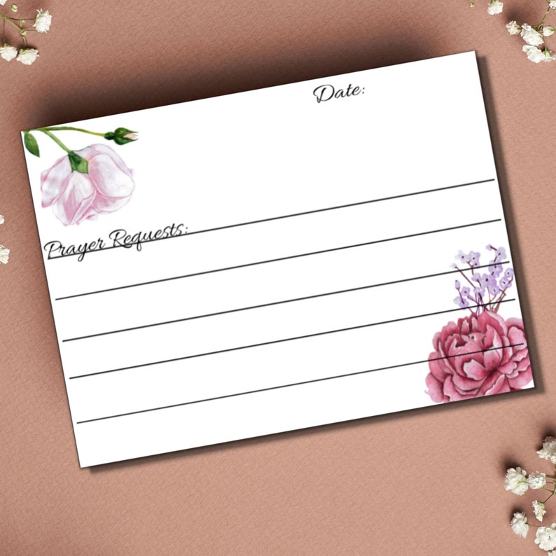 Blank Cards Blank Scripture Cards Blank Prayer Cards - Etsy