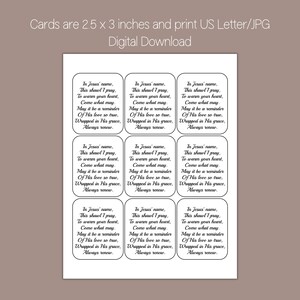 Prayer Shawl Poem Tag, Prayer Shawl Poem, Tags for Crochet, Tags for Knitting, Prayer Tags - Etsy