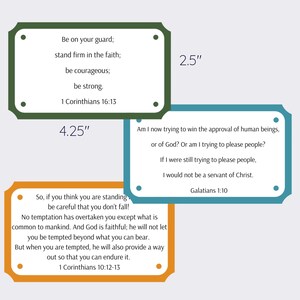 Scripture Cards for Men Masculine Scripture Cards - Etsy