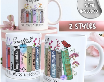 Personalised Swiftea Mug | Swiftie gift | TS Music album mug | Taylor album inspired mug| Eras tour mug | TTPD Personalised Swiftie gift |