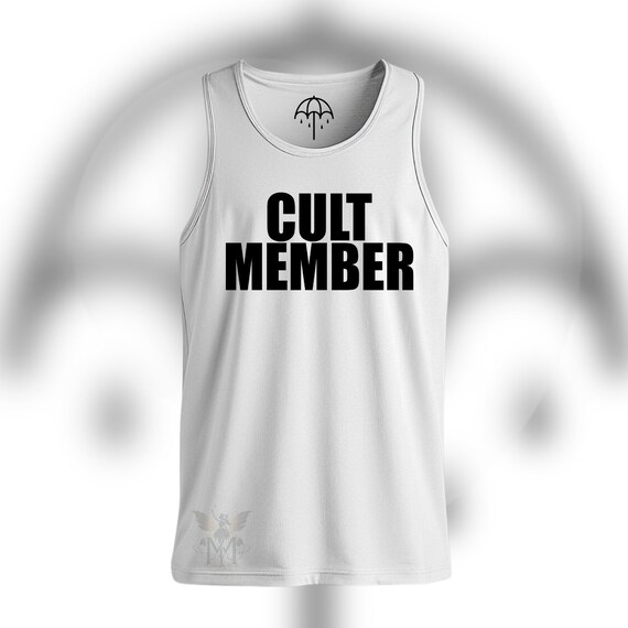 BMTH CULT MEMBER パーカーとTシャツ、バッジ、ネックレス、シール BMTH Cult Member Tank Top, Tee, T Shirt , Top, Bring Me the