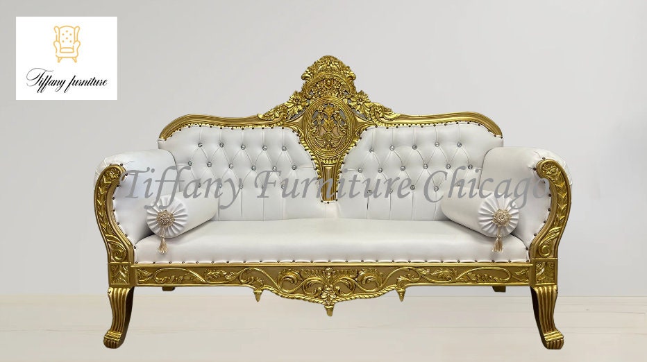 Camelback Sofa Indian Sofa Twoseater Sofa Arm Sofa Low Back Sofa Vinyl