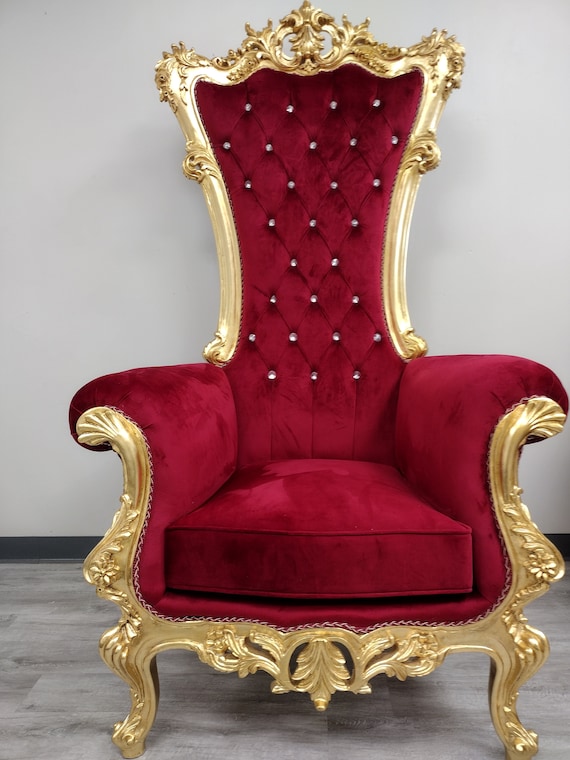 Royal Throne Chair Etsy