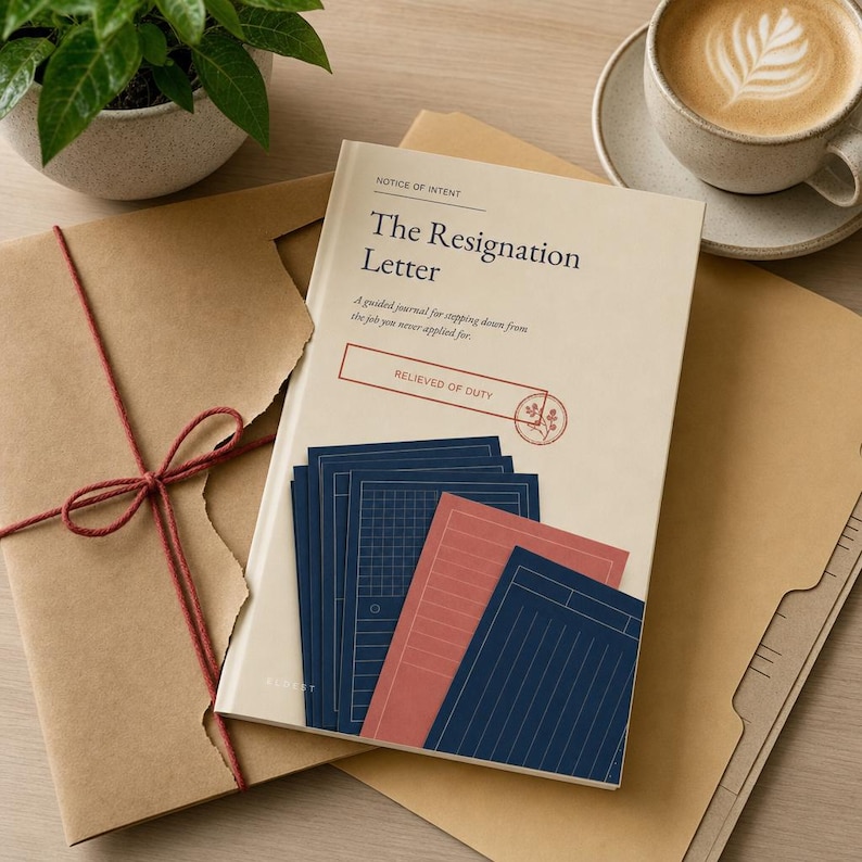 Eldest Daughter Guided Journal | Resignation Letter, Boundaries, Self Care (PDF Download) image 1