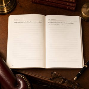 Dad Tell Me Your Story Memory Book | 100 Questions Keepsake Journal (PDF Download) image 5