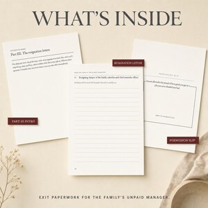 Eldest Daughter Guided Journal | Resignation Letter, Boundaries, Self Care (PDF Download) image 4
