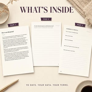Unmasking Journal for Autistic ADHD Women | Neurodivergent Self Discovery Prompts (PDF Download) image 3