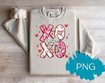 XOXO png | Coquette Valentine's png | Vday Cute Retro | Valentine's Day png | Valentine's Day Bow png | XOXO Bow png | Valentine's Heart