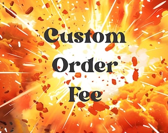 Additional fees for personalization or shipping