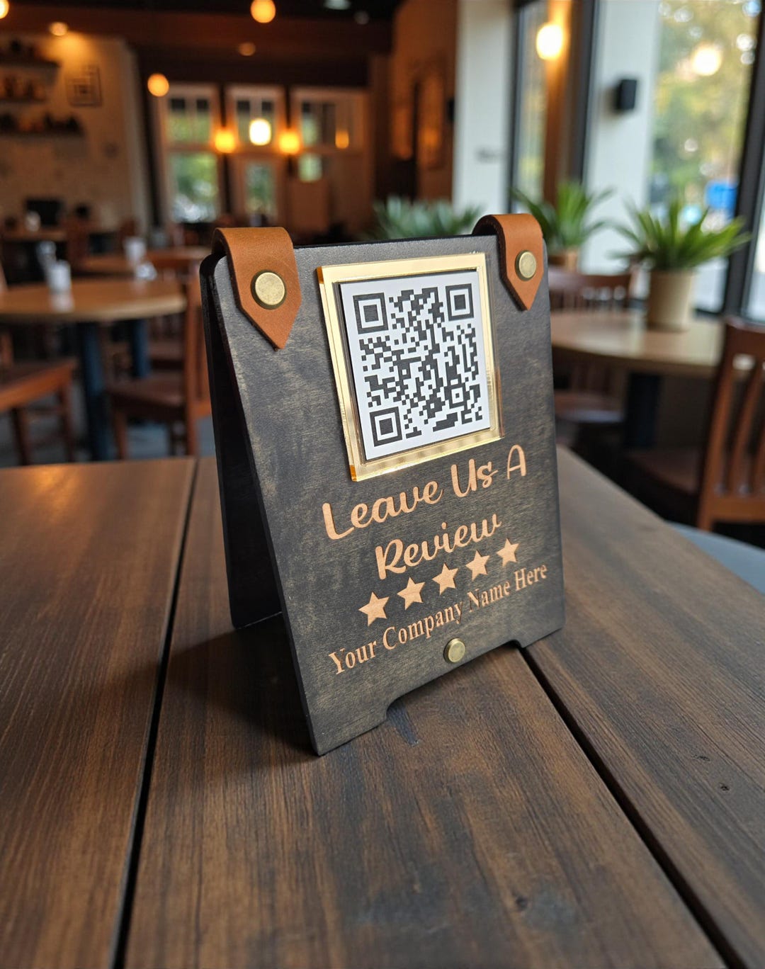 QR Code Business Sign, Social Media, Payment & Google Review Display ...