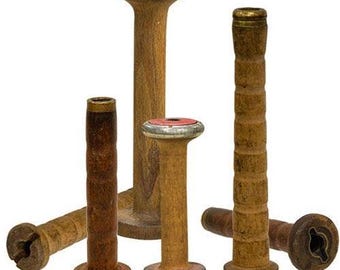 Vintage Wooden Spool