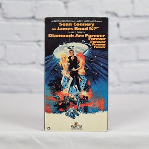 NEW/SEALED Diamonds are Forever - 1993 mgm/ua Home Video Sean Connery Action VHS