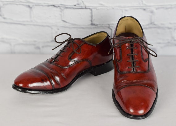 靴 Johnston & Murphy Cap Toe Shoes 80s 90s Johnston & Murphy Conard 2.0 Cap Toe Black | Tony Pappas
