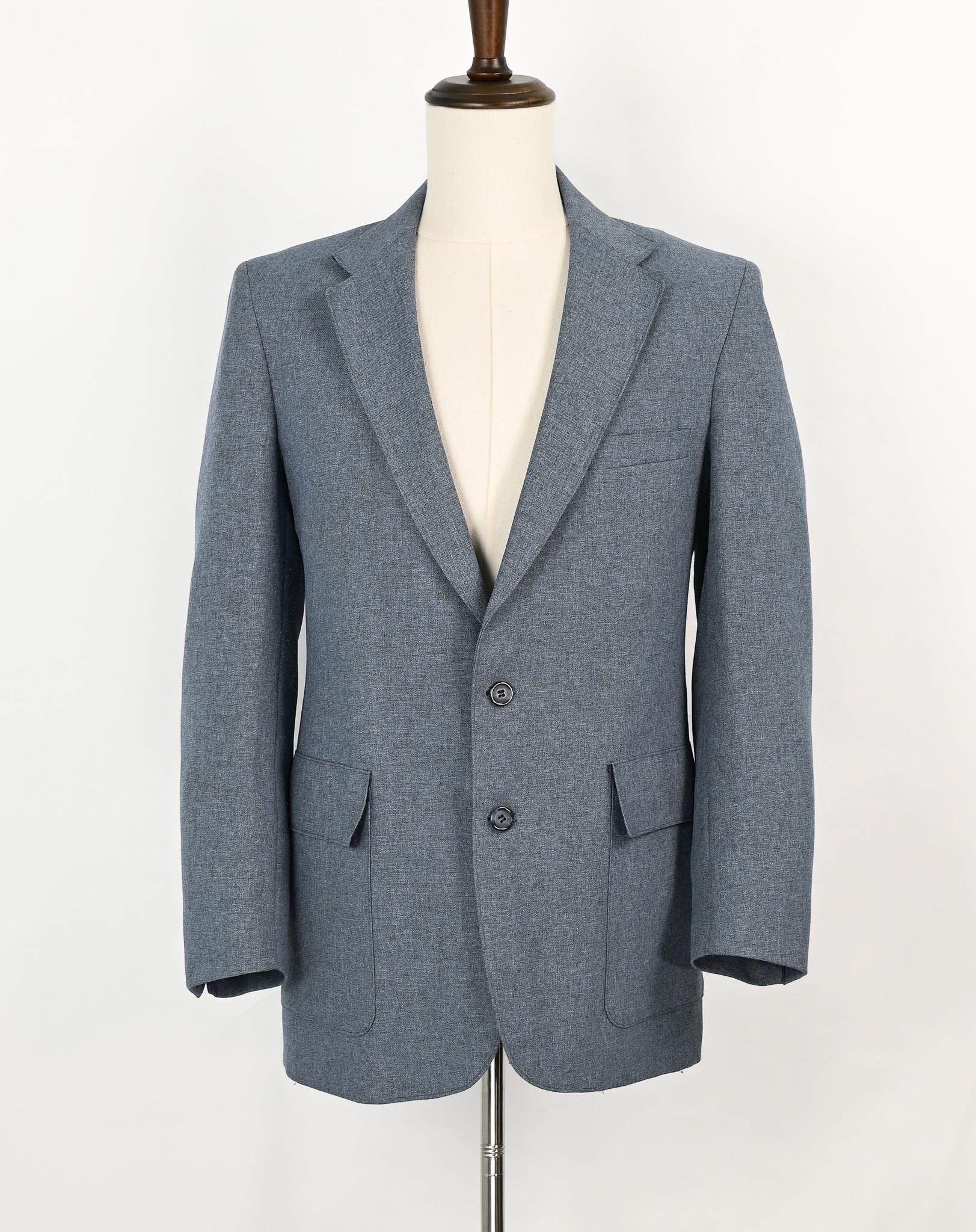 スーツ 70s LEVI'S WESTERN SET UP Vintage Men's 70s Levi's Western Wear Dark Blue Western Polyester