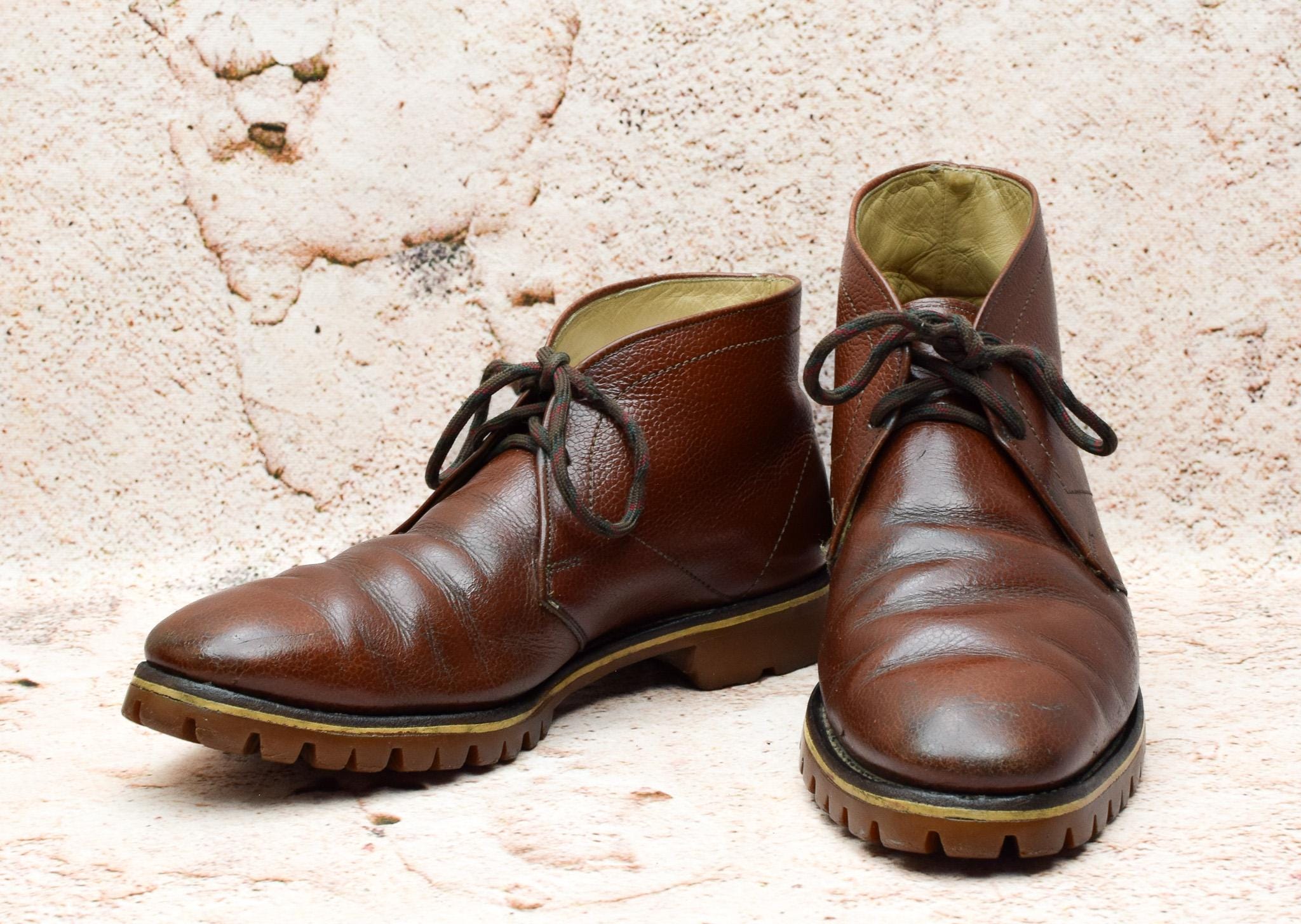 【90's】Allen Edmondsスプリットトゥ　US8D 茶　ヴィンテージ 90's】Allen Edmondsスプリットトゥ US8D 茶 ヴィンテージ