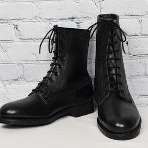 70sビンテージ 米軍 ADDISON SHOE COMPANY アーミーブーツ Vintage Addison Shoe Company Boots Combat Military Steel Toe