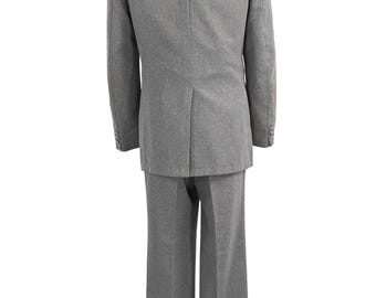 Vintage Men's Jcpenney Comfort Suited Separates 3pc Gray Suit