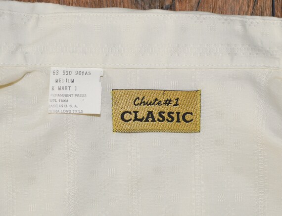NEW Vintage Men's 70s Chute #1 Classic Ivory Pear… - image 5