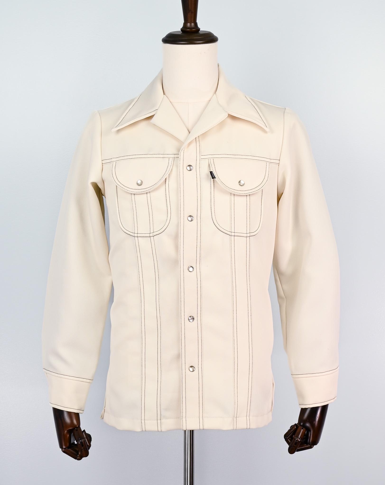 RARE 70's Levi's Panatela Tops Jacket 短丈 Levi's Panatela Tops Vintage Pearl Snap Button Jacket shirt