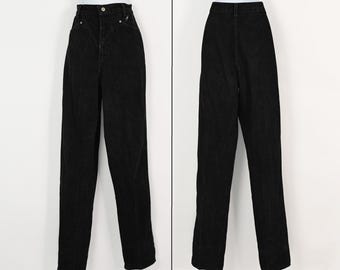 Vintage 80er Jahre OZARK MOUNTAIN High Waisted Bareback Denim Jeans - 13 X 36