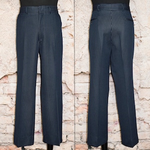 90s Pinstripe Pants - Etsy