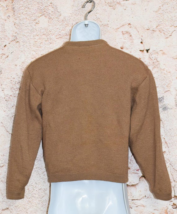 Buy Vintage 50s/60s Brown Wool PENGUIN Seattle Knitting Mills  