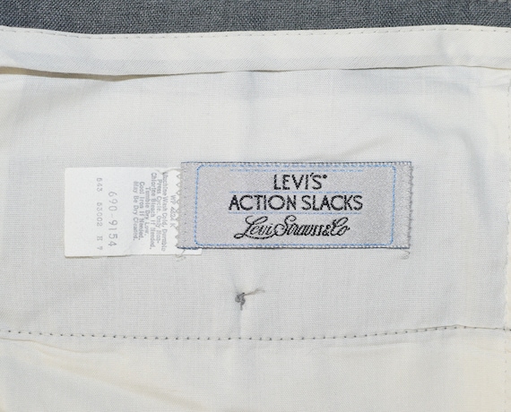 70s 80s vintage Levi’s action slacks old Vintage 1980's or 1990's Levi's ACTION SLACKS Polyester