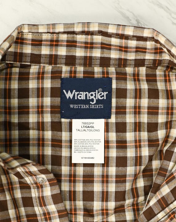 Chemises pour Hommes Wrangler Soldes jusqu'à jusqu'à −18