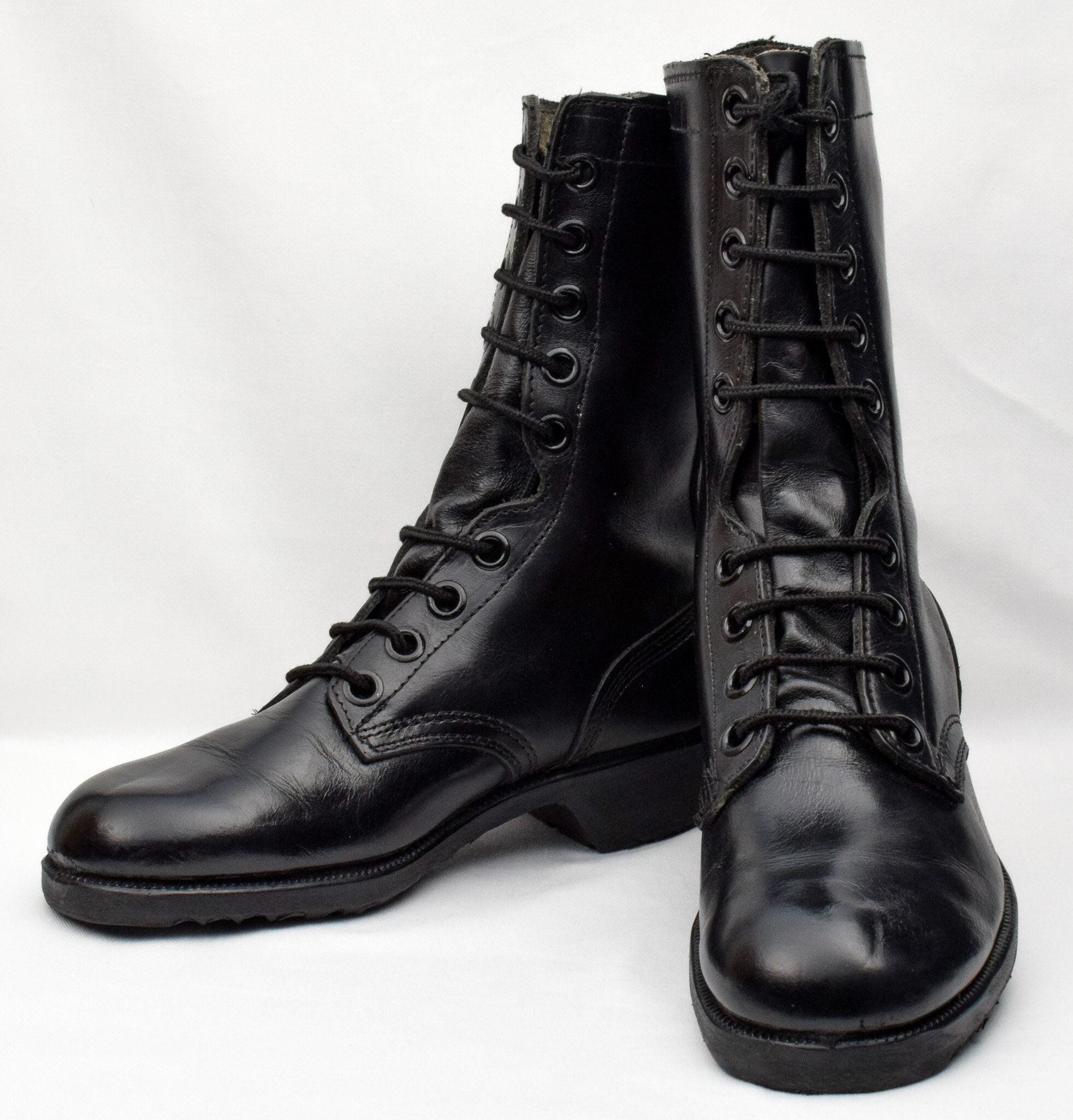 Black Army Boots