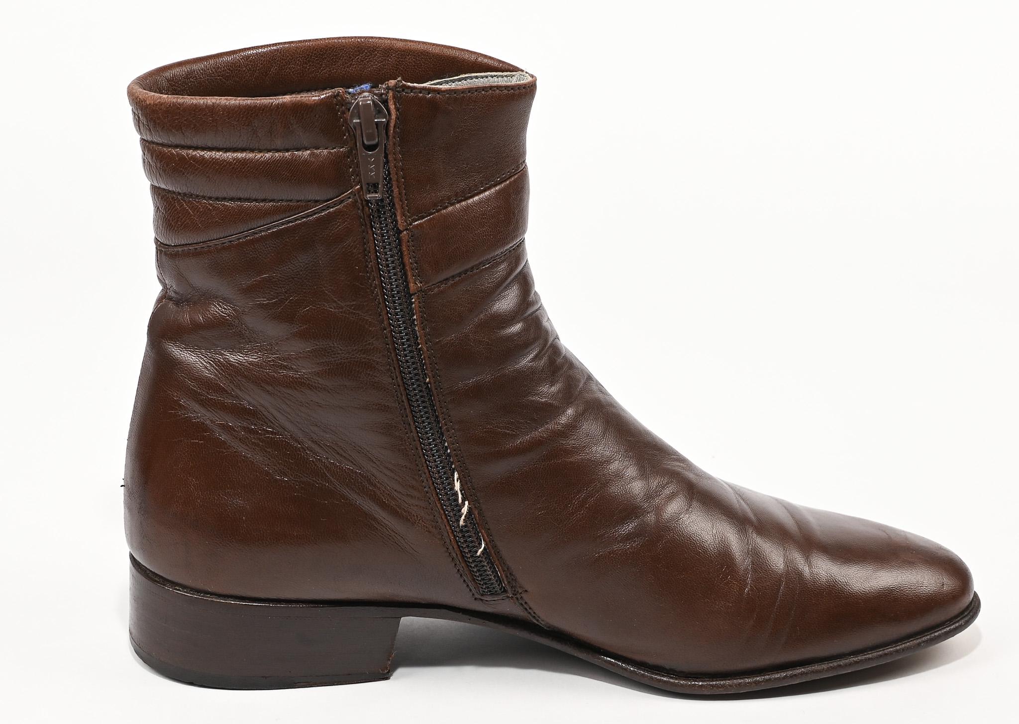 Florsheim Royal Imperial  Vintage 70s Beatle Style Boots Leather size 8.5 D Vintage 70s/80s Men main image 2